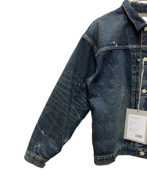 New Manual（ニュー・マニュアル）New Manual (ニュー・マニュアル) #001 T-BACK DENIM JACKET インディゴ サイズ:Mの古着・服飾アイテム
