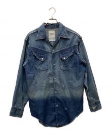 BOWWOW（バウワウ）の古着「40S WESTERN DENIM SHIRTS」｜インディゴ