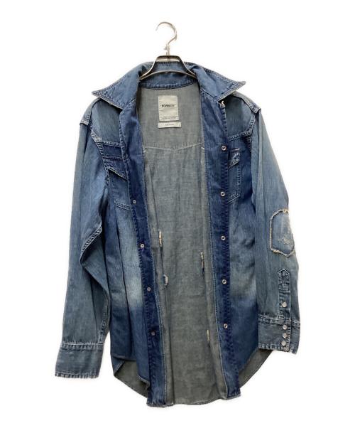 BOWWOW（バウワウ）BOWWOW (バウワウ) 40S WESTERN DENIM SHIRTS インディゴ サイズ:Mの古着・服飾アイテム