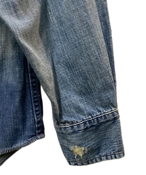 BOWWOW（バウワウ）BOWWOW (バウワウ) 40S WESTERN DENIM SHIRTS インディゴ サイズ:Mの古着・服飾アイテム