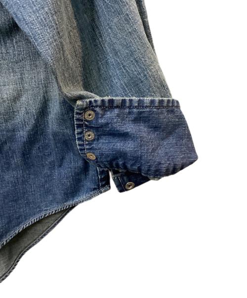 BOWWOW（バウワウ）BOWWOW (バウワウ) 40S WESTERN DENIM SHIRTS インディゴ サイズ:Mの古着・服飾アイテム