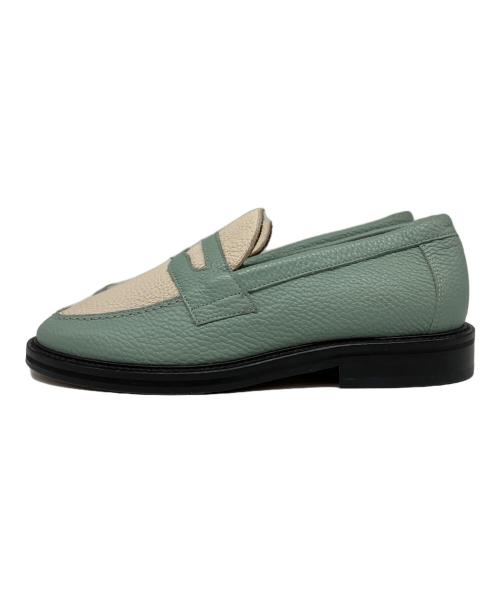 Aime Leon Dore（エメレオンドレ）Aime Leon Dore (エメレオンドレ) PENNY LOAFER グリーン サイズ:7の古着・服飾アイテム