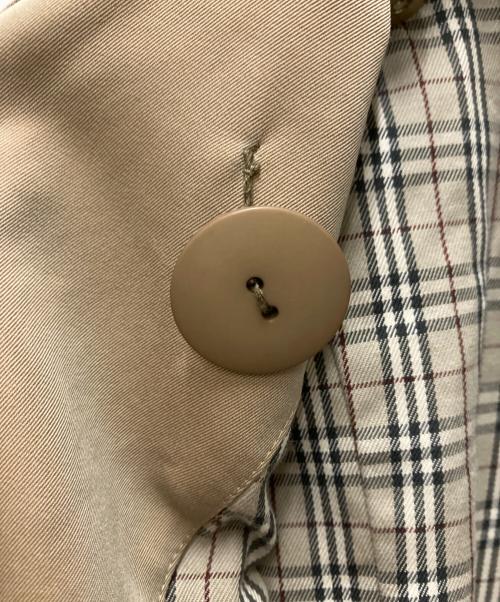 BURBERRY BLUE LABEL（バーバリー ブルー レーベル）BURBERRY BLUE LABEL (バーバリー ブルー レーベル) 裏地ノヴァチェックトレンチコート ベージュ サイズ:36の古着・服飾アイテム