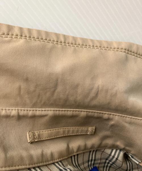 BURBERRY BLUE LABEL（バーバリー ブルー レーベル）BURBERRY BLUE LABEL (バーバリー ブルー レーベル) 裏地ノヴァチェックトレンチコート ベージュ サイズ:36の古着・服飾アイテム