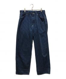 FULLCOUNT（フルカウント）の古着「Indigo Wabash Work Pants」｜ネイビー