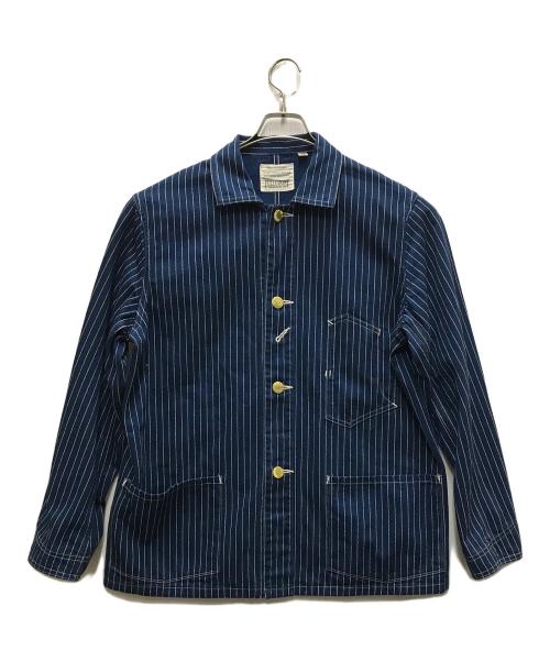FULLCOUNT（フルカウント）FULLCOUNT (フルカウント) 1900s Wabash ChoreJacket インディゴ サイズ:40の古着・服飾アイテム