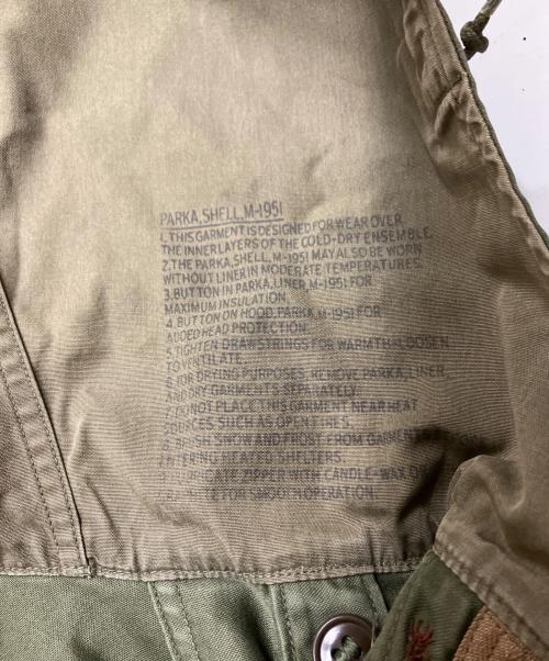 US ARMY（ユーエスアーミー）US ARMY (ユーエスアーミー) M51 モッズコート オリーブ サイズ:下記参照の古着・服飾アイテム