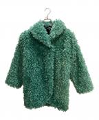 EMPORIO ARMANIエンポリオ アルマーニ）の古着「Eco fur coat」｜グリーン