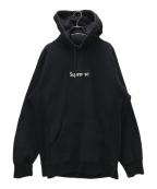 SUPREMEシュプリーム）の古着「BOX LOGO HOODED  SWEATSHIRTS」｜ブラック