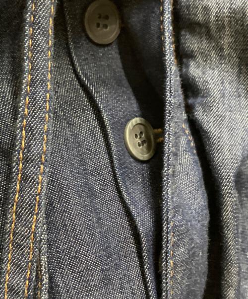 LOEWE（ロエベ）LOEWE (ロエベ) アナグラムドローストロングパンツ インディゴ サイズ:Lの古着・服飾アイテム