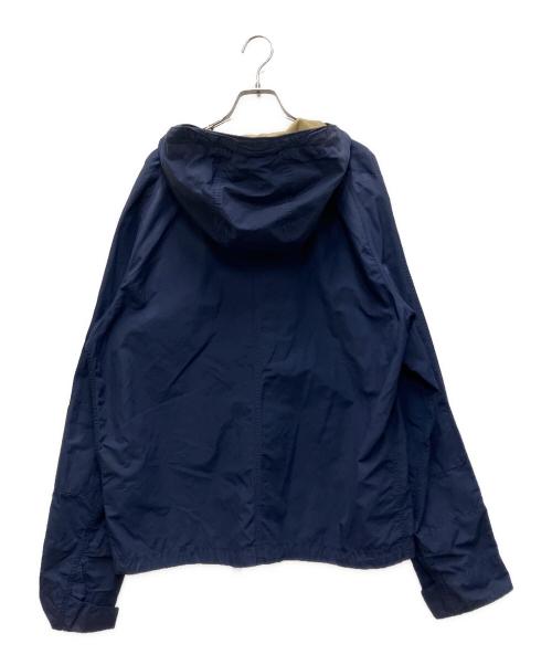POLO RALPH LAUREN（ポロ・ラルフローレン）POLO RALPH LAUREN (ポロ・ラルフローレン) コットンナイロンフーデッドジャケット ネイビー サイズ:Lの古着・服飾アイテム