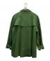 OUTIL (ウティ) MANTEAU ROYE/モーターサイクルコート グリーン サイズ:3：17000円
