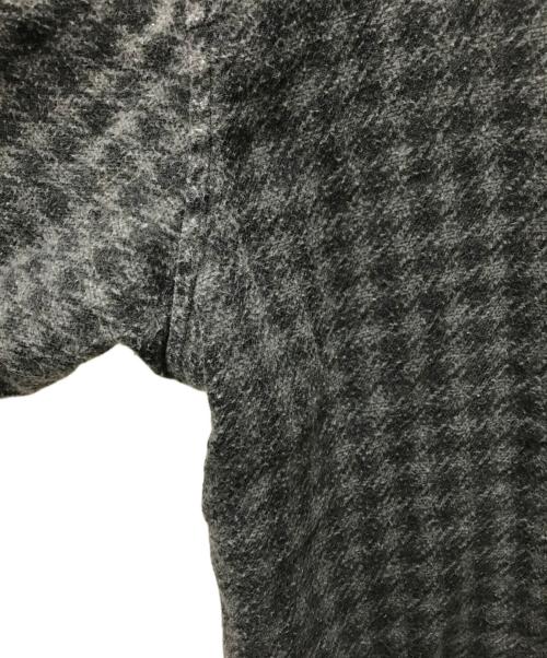 SUPREME（シュプリーム）Supreme (シュプリーム) 22AW Houndstooth Flannel Hooded Shirt グレー サイズ:Mの古着・服飾アイテム