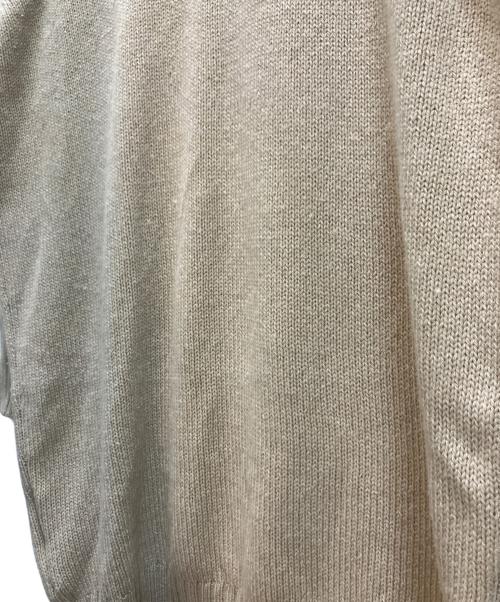 PRADA（プラダ）PRADA (プラダ) 22AW ヴァージンウール カシミヤ ミニニットワンピース ベージュ サイズ:44の古着・服飾アイテム