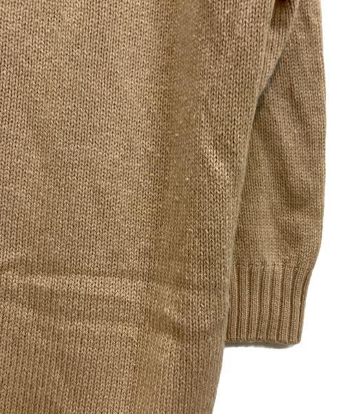 PRADA（プラダ）PRADA (プラダ) 22AW ヴァージンウール カシミヤ ミニニットワンピース ベージュ サイズ:44の古着・服飾アイテム