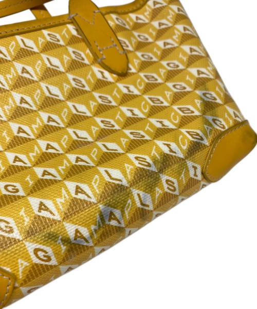 ANYA HINDMARCH（アニヤ・ハインドマーチ）ANYA HINDMARCH (アニヤ・ハインドマーチ) I AM A plastic bag イエローの古着・服飾アイテム