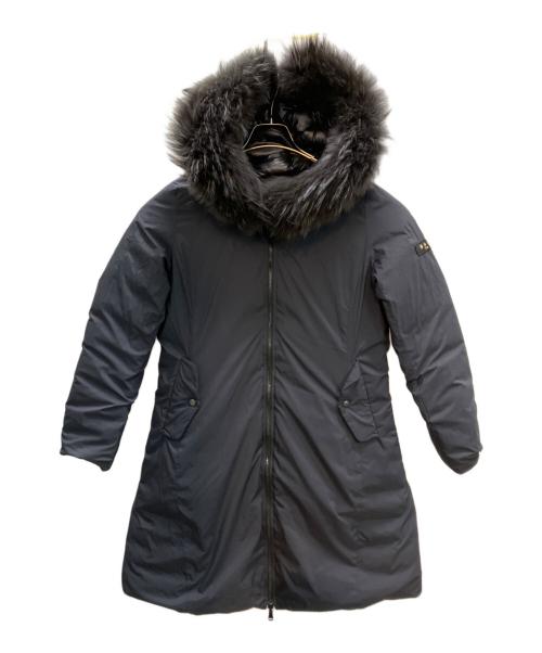 TATRAS（タトラス）TATRAS (タトラス) イセラ リバーシブルロングダウンコート ブラック×ネイビー サイズ:02の古着・服飾アイテム