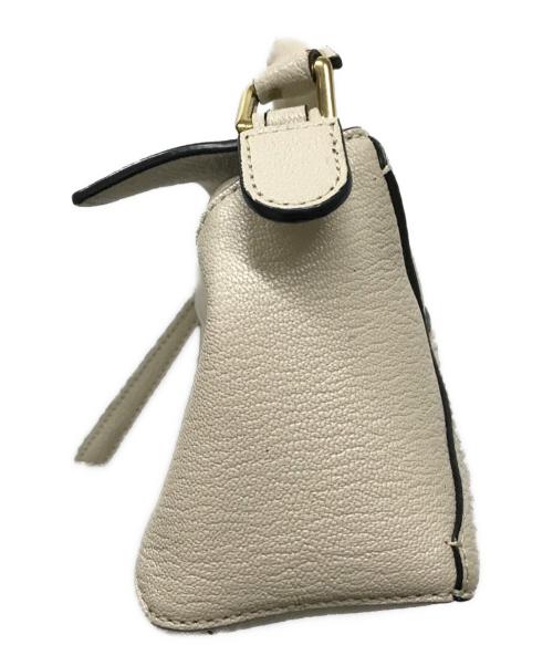 LOEWE（ロエベ）LOEWE (ロエベ) PUZZLE MINI BAG ベージュの古着・服飾アイテム