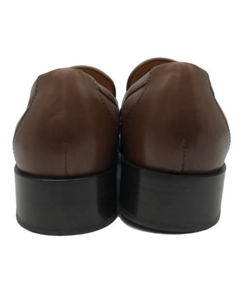 TOD'S（トッズ）TOD'S (トッズ) T タイムレス レザー ローファー ブラウン サイズ:37 1/2の古着・服飾アイテム