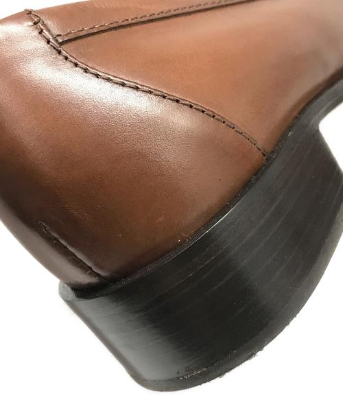 TOD'S（トッズ）TOD'S (トッズ) T タイムレス レザー ローファー ブラウン サイズ:37 1/2の古着・服飾アイテム