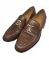 TOD'S（トッズ）の古着「T タイムレス レザー ローファー」｜ブラウン