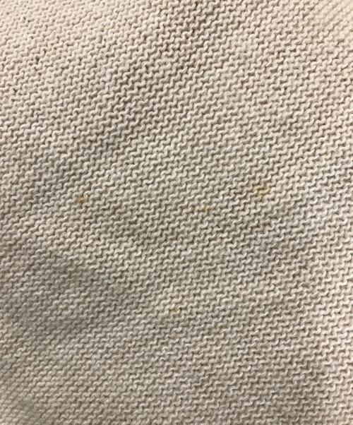 Maison Margiela（メゾンマルジェラ）Maison Margiela (メゾンマルジェラ) ドレープ ニットカーディガン ベージュ サイズ:Sの古着・服飾アイテム