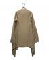 Maison Margiela (メゾンマルジェラ) ドレープ ニットカーディガン ベージュ サイズ:S：17000円