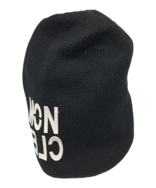 MONCLER（モンクレール）MONCLER (モンクレール) BERRETTO TRICOT ブラック サイズ:Lの古着・服飾アイテム