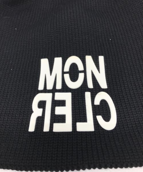 MONCLER（モンクレール）MONCLER (モンクレール) BERRETTO TRICOT ブラック サイズ:Lの古着・服飾アイテム