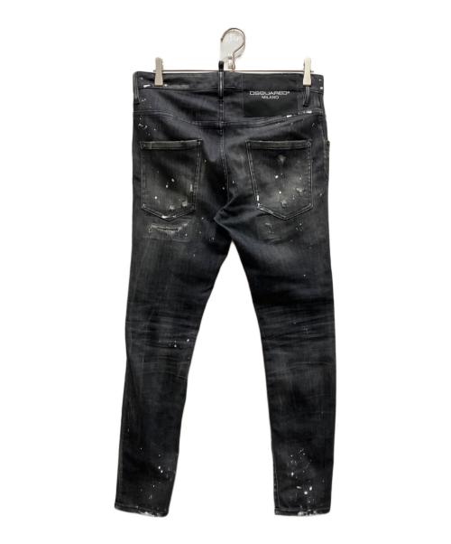 DSQUARED2（ディースクエアード）DSQUARED2 (ディースクエアード) Super Twinky Jean ブラック サイズ:46の古着・服飾アイテム