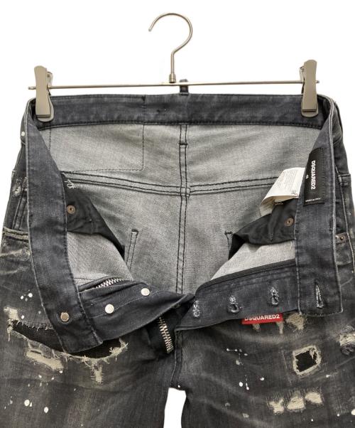 DSQUARED2（ディースクエアード）DSQUARED2 (ディースクエアード) Super Twinky Jean ブラック サイズ:46の古着・服飾アイテム
