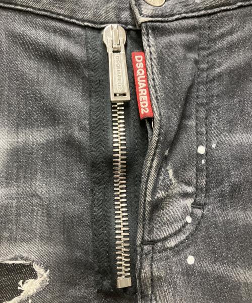 DSQUARED2（ディースクエアード）DSQUARED2 (ディースクエアード) Super Twinky Jean ブラック サイズ:46の古着・服飾アイテム