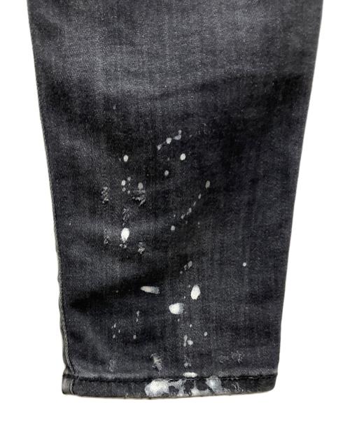 DSQUARED2（ディースクエアード）DSQUARED2 (ディースクエアード) Super Twinky Jean ブラック サイズ:46の古着・服飾アイテム