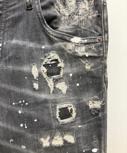 DSQUARED2（ディースクエアード）DSQUARED2 (ディースクエアード) Super Twinky Jean ブラック サイズ:46の古着・服飾アイテム