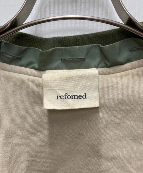 refomed（リフォメッド）refomed (リフォメッド) HMD CASTRO JAMPER カーキ サイズ:3の古着・服飾アイテム
