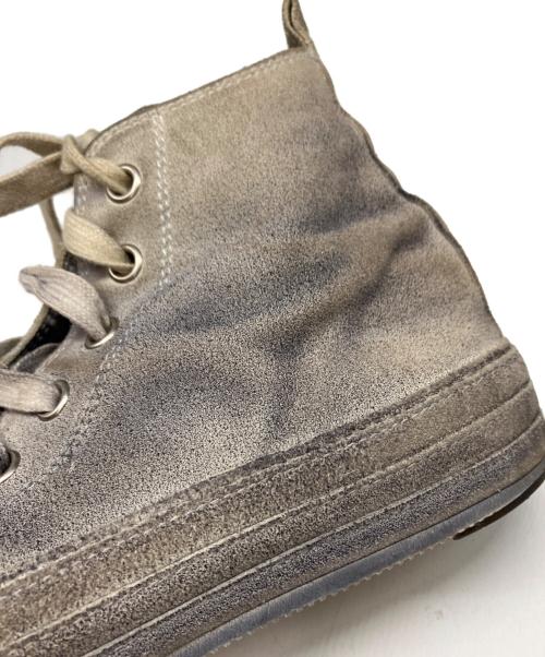 ANN DEMEULEMEESTER（アンドゥムルメステール）ANN DEMEULEMEESTER (アンドゥムルメステール) スウェードハイカットスニーカー グレー サイズ:37 1/2の古着・服飾アイテム