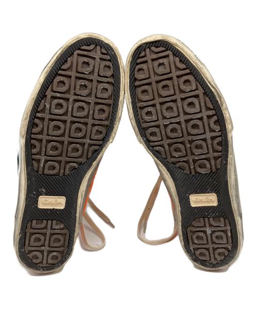VISVIM（ビズビム）VISVIM (ビズビム) ハイカッットキャンバススニーカー オレンジ サイズ:US9の古着・服飾アイテム