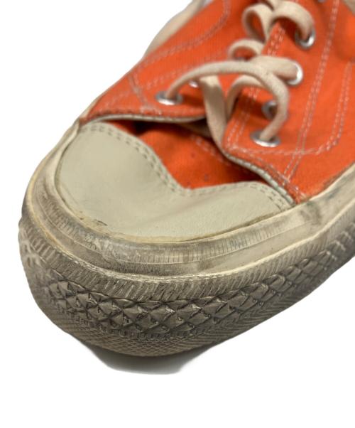 VISVIM（ビズビム）VISVIM (ビズビム) ハイカッットキャンバススニーカー オレンジ サイズ:US9の古着・服飾アイテム