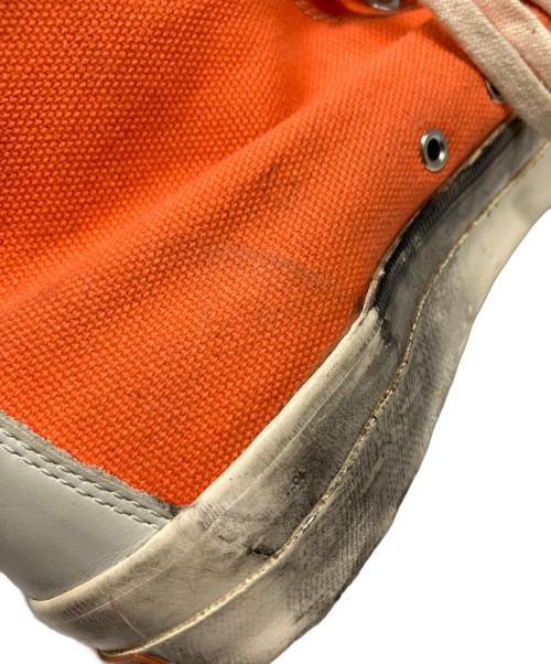 VISVIM（ビズビム）VISVIM (ビズビム) ハイカッットキャンバススニーカー オレンジ サイズ:US9の古着・服飾アイテム