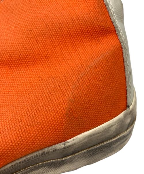 VISVIM（ビズビム）VISVIM (ビズビム) ハイカッットキャンバススニーカー オレンジ サイズ:US9の古着・服飾アイテム
