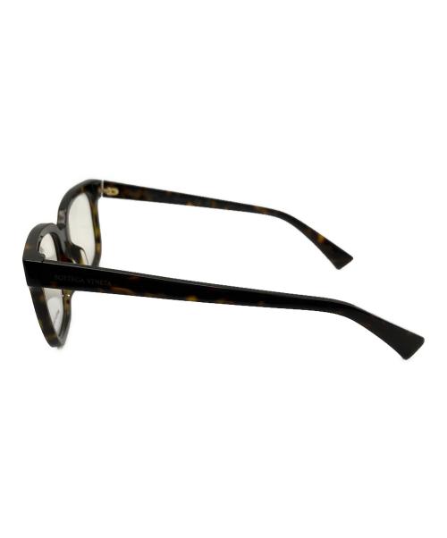 BOTTEGA VENETA（ボッテガベネタ）BOTTEGA VENETA (ボッテガベネタ) スクエア眼鏡 ブラックの古着・服飾アイテム