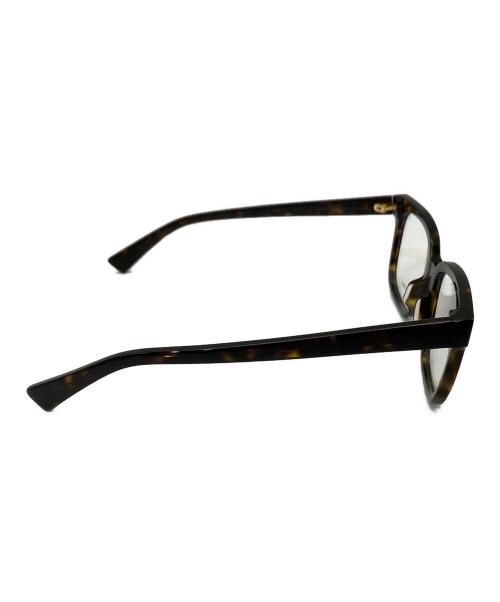 BOTTEGA VENETA（ボッテガベネタ）BOTTEGA VENETA (ボッテガベネタ) スクエア眼鏡 ブラックの古着・服飾アイテム