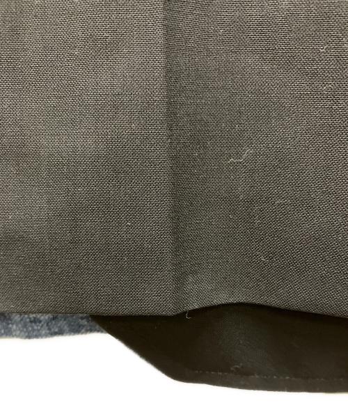sacai（サカイ）sacai (サカイ) Wool Suiting x Denim Shorts インディゴの古着・服飾アイテム