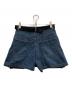 sacai (サカイ) Wool Suiting x Denim Shorts インディゴ：27000円