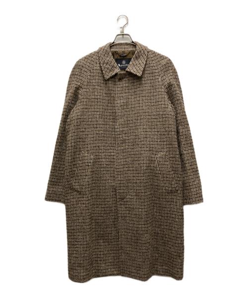 Aquascutum（アクアスキュータム）Aquascutum (アクアスキュータム) EDEN シングルベルテットコート ベージュ サイズ:40の古着・服飾アイテム