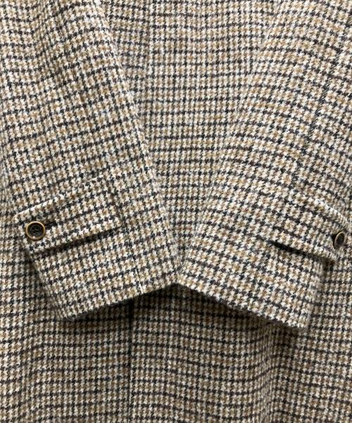 Aquascutum（アクアスキュータム）Aquascutum (アクアスキュータム) EDEN シングルベルテットコート ベージュ サイズ:40の古着・服飾アイテム