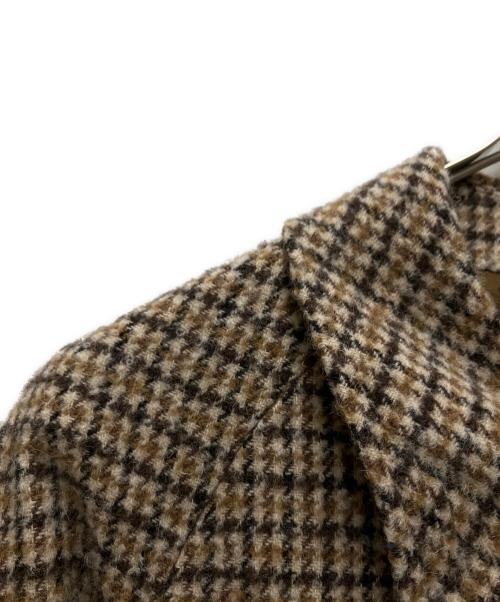 Aquascutum（アクアスキュータム）Aquascutum (アクアスキュータム) EDEN シングルベルテットコート ベージュ サイズ:40の古着・服飾アイテム