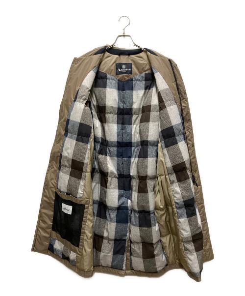 Aquascutum（アクアスキュータム）Aquascutum (アクアスキュータム) NANGA (ナンガ) FILEY DOWN ベージュ サイズ:40の古着・服飾アイテム