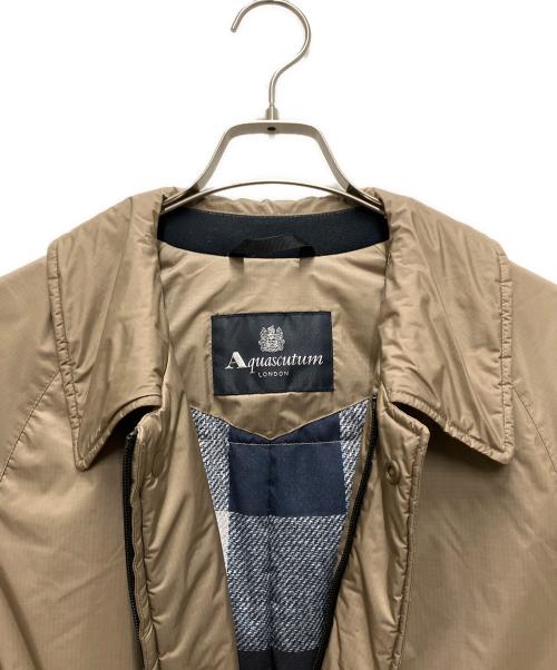 Aquascutum（アクアスキュータム）Aquascutum (アクアスキュータム) NANGA (ナンガ) FILEY DOWN ベージュ サイズ:40の古着・服飾アイテム