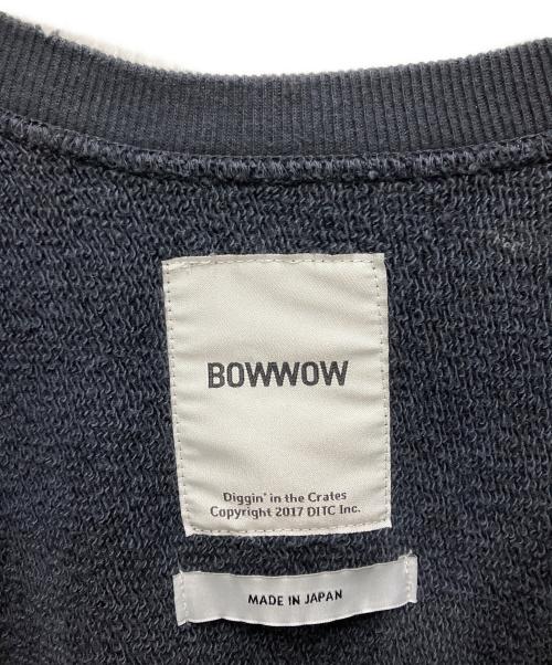 BOWWOW（バウワウ）BOWWOW (バウワウ) MICKEY MOUSE SWEATSHIRTS ブラック サイズ:Mの古着・服飾アイテム
